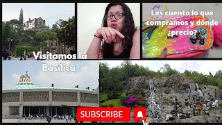 Visitamos la Basílica de Guadalupe🌹 Minicompras 🙂 #vlog  #paseo #compras #centrocdmx  #barato