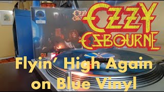 Ozzy - Flyin' High Again BLUE vinyl