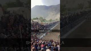 match croud in Gilgit Baltistan #youtubeshorts #nustuniversity #friends #hunzavalley #sakrduGB