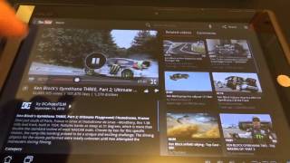 Asus Eee Pad Transformer TF101 HD 1080p playback test Honeycomb 3.1 part 2  avchd 60p TF10100000.MTS