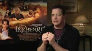 INKHEART   EXCLUSIVE BRENDAN FRASER INTERVIEW