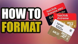 How To ReFormat A Memory Card