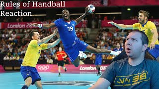 American Learning the Rules to Handball!