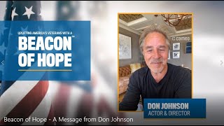 Beacon of Hope - Don Johnson announces the 2021 winners.