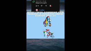 Most liked comment can remove a country from Europe day 23 #shorts