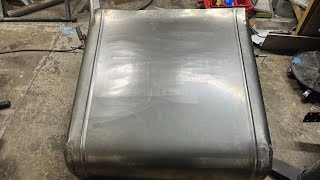 1925 ford steel turtle deck from scratch #car #fabrication #welding #hotrod