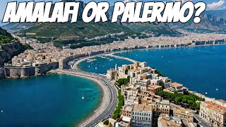 Amalafi OR Palermo?  #italy #palermo #amalficoast #travelshorts #travel