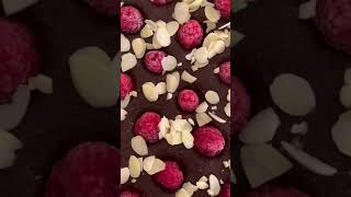 Chocolate Raspberry Tart / Gluten-Free #shorts