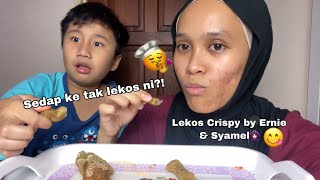 LEKOS CRISPY BY ERNIE & SYAMEL!! | AMIRATUN ADLINA