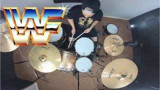 WWE WWF Legends Theme Songs Medley On Drums