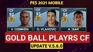 TOP GOLD BALL PLAYERS CF V. 5.6.0 | PES 2021