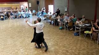 Slotbal cursisten wedstrijd slow foxtrot gemengd