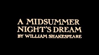 A midsummer night's dream (2015,  ТО "Вечерний кинозал")