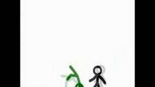 stick figure green guy 7 animation