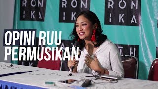 PENDAPAT TENTANG RUU PERMUSIKAN (THE OVERTUNES, MARION JOLA & KAHITNA)