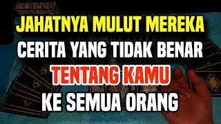 YANG DIA SAMPAIKAN KE ORANG LAIN SETELAH BERKONFLIK DENGANMU