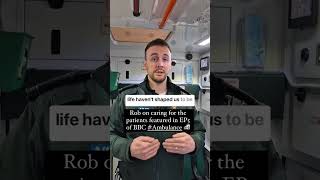 #TeamLAS Paramedic Rob on caring for mental health patients