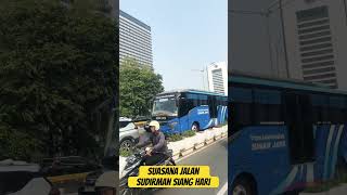 Suasana jalanan sudirman di siang hari #suasana #jalanprotokol #sudirmanstreet #fyp #shorts