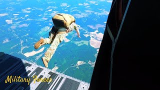 U.S. Paratroopers and CH-47 in Action