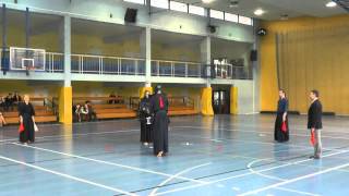 Animatsuri Kendo Taikai 2014 - Finał Młodzież - Wierzbowski vs. Wroński