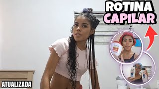 ROTINA: CUIDADOS COM O MEU CABELO ATUALIZADA |VITORIA SOUZA |