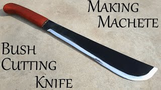 Making Matchete Bush Cutting Knife - Fake smith