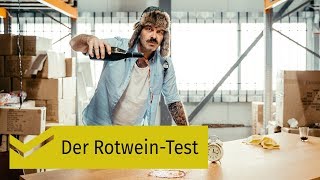 Rotweintest Esstisch [HOLZPILOTEN]