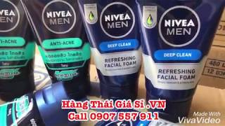 Sữa rửa mặt Nivea Men || 0907 557 911