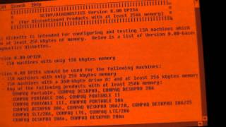 Compaq Portable 386/20 Demo