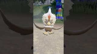 Evolving Shiny Rufflet into SHINY Braviary on Pokemon Scarlet Violet #shiny #shinypokemon