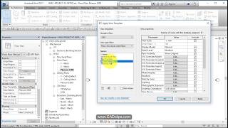 REVIT HVAC PROJECT 01 PLENUM LEVEL VIEW TEMPLATE SUB DISCIPLINE DUCTS