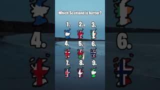 Which Scotland is better? #mapping #geography #scotland