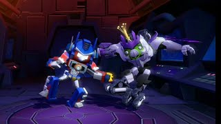 Optimus Prime and Dark Megatron - Angry Birds Transformers