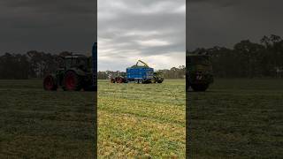 Grass silage!!!!! 🌾👌🚜 #farming #silage #johndeere #fendt #grass