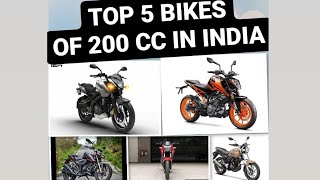 TOP 5 BIKES OF INDIA-TOP 5 BIKES UNDER 200CC-BEST BIKE UNDER 200CC-BEST BIKE OF INDIA