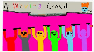 A Waving Crowd (30 FPS Test) #stikbot