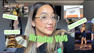 BIRTHDAY VLOG | shopping, nails, Ulta, etc.