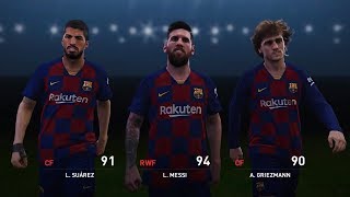 Trio MSG (Messi Suarez Griezmen)
Gameplay PES 2020 PS4