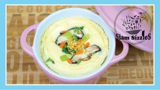 Thai Steamed Eggs Recipe (Kai Toon)