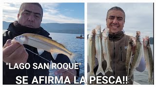 SE VIENE UNA GRAN TEMPORADA!!PESCA "LAGO SAN ROQUE" SE AFIRMARA EL PIQUÉ!!