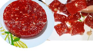 മൈദകൊണ്ട്  റെഡ് ഹൽവ ഉണ്ടാക്കാം/MAIDA HALWA RECIPE