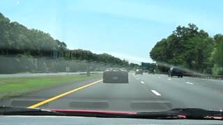 Ferrari F430 chasing Lamborghini Gallardo Spyder LP560