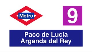 Metro de Madrid, estación a estación Línea 9