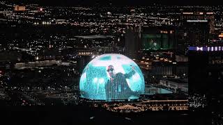 LAS VEGAS SPHERE AND CITY LIGHTS - SEPTEMBER 15, 2024