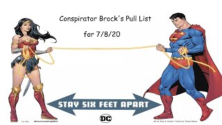 Conspirator Brock's Pull List for 7/8/2020