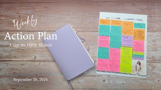 Weekly Action Plan | September 29, 2024