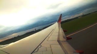 [GoPro] Southwest 737 Departure from Norfolk (KORF) *HD Wingview*