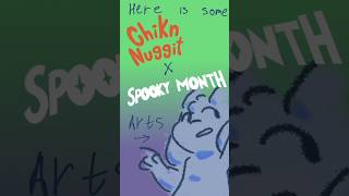 Chikn Nuggit x Spooky Month #chiknnuggit #spookymonth