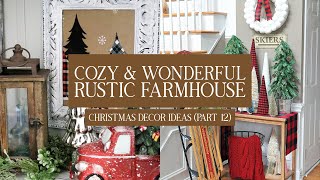 Cozy And Wonderful Rustic Farmhouse Christmas Decorating Ideas (Part 12)