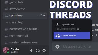 New Discord Feature: THREADS!